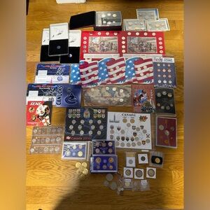 Lot Of Mixed Coins And Sets​​